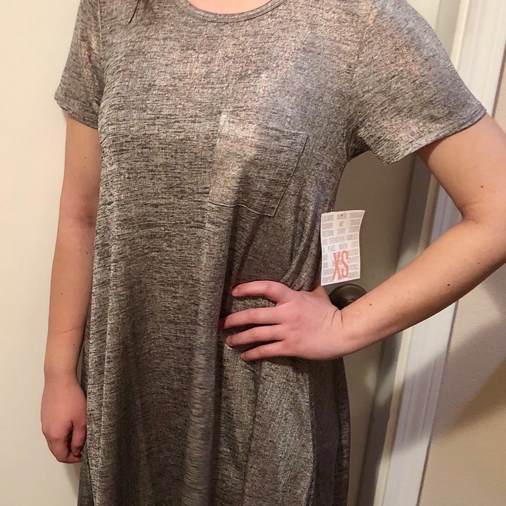 LulaRoe Holiday Carly dress - Picture 1 of 3